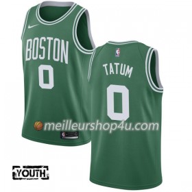Maillot Basket Enfant Boston Celtics Jayson Tatum 0 Nike 2017-18 Vert Swingman